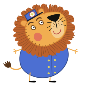 Peppa Pig Mr Lion