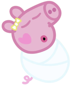 Peppa Pig Sleeping Baby Evie