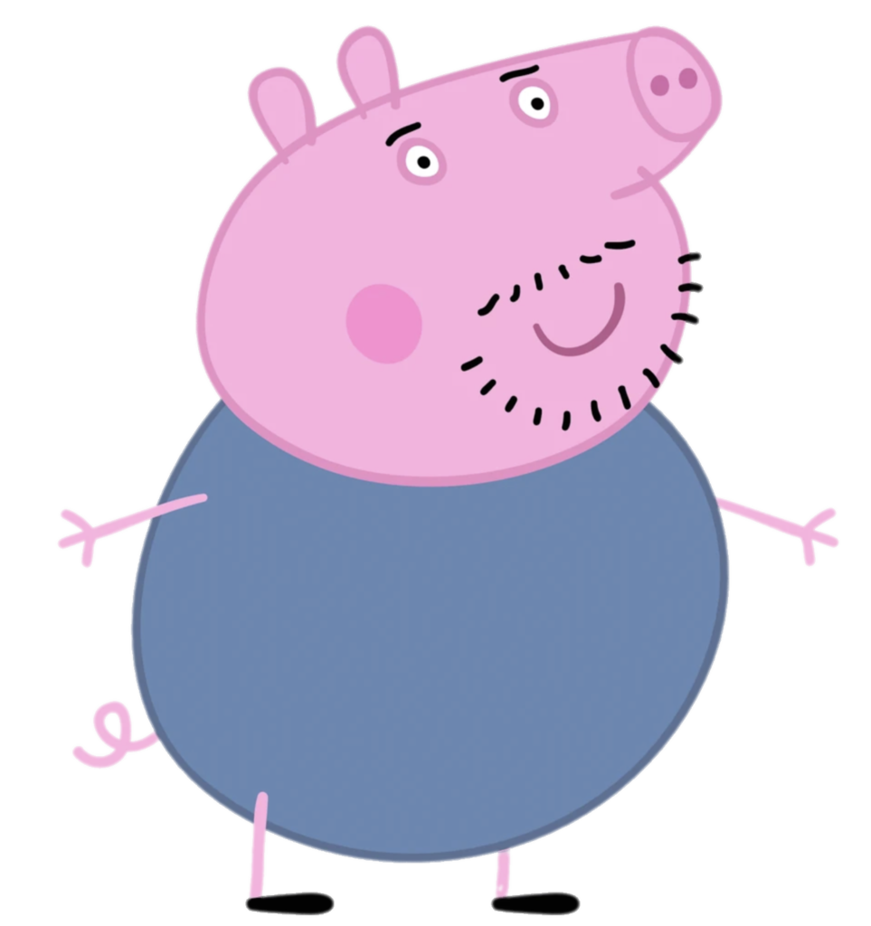 Peppa Pig – Uncle Pig – PNG Image